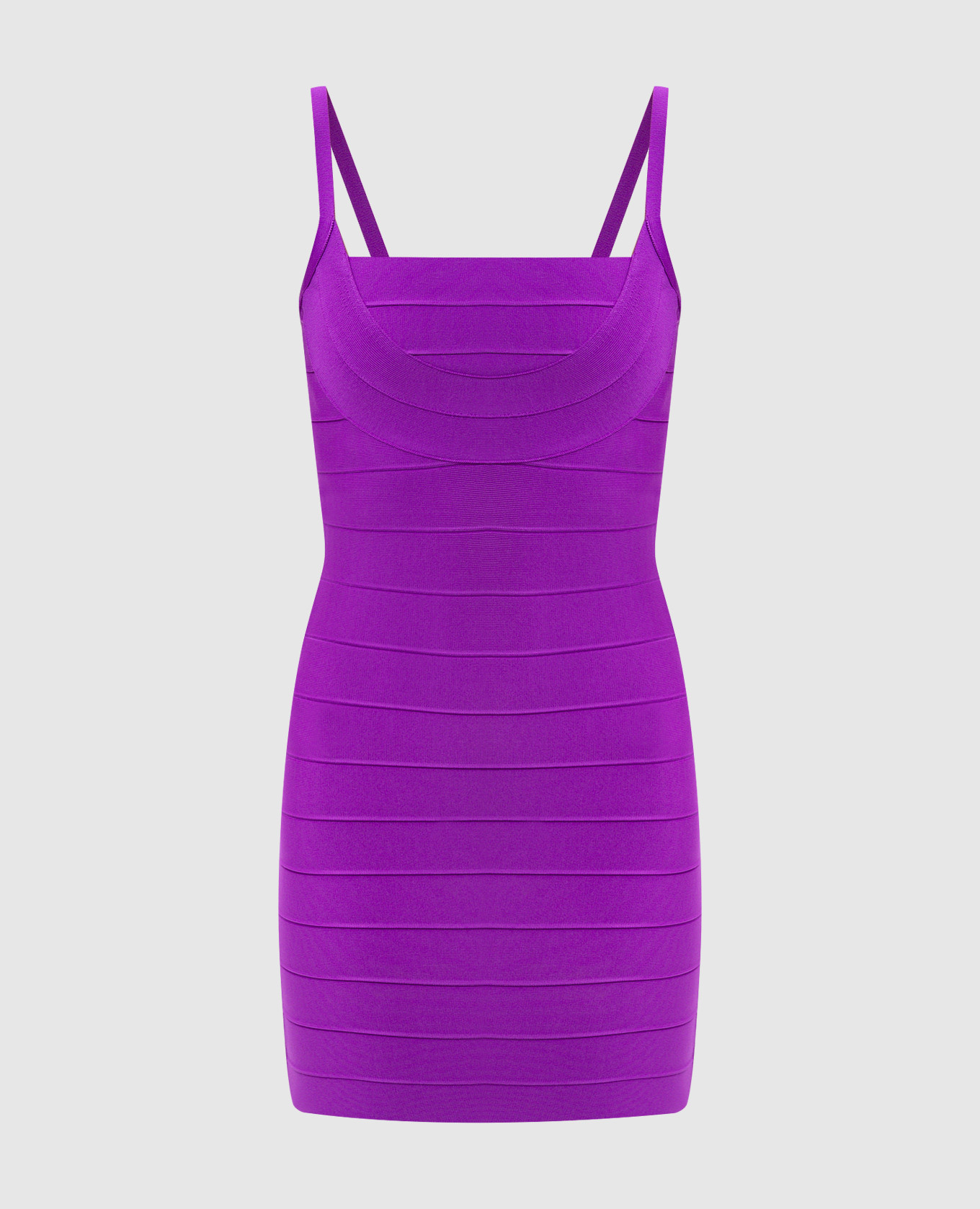 

Purple mini dress The Dance Floor Herve Leger, Violet