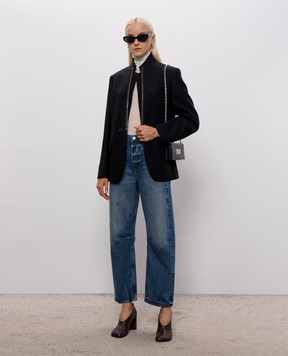 Maison Margiela MM6 Black jacket with wool S52BN0153M36003