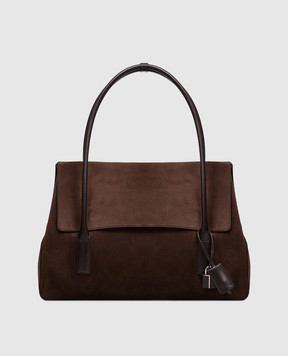 Tom Ford Brown suede bag ECLIPSE L1922LCL068P