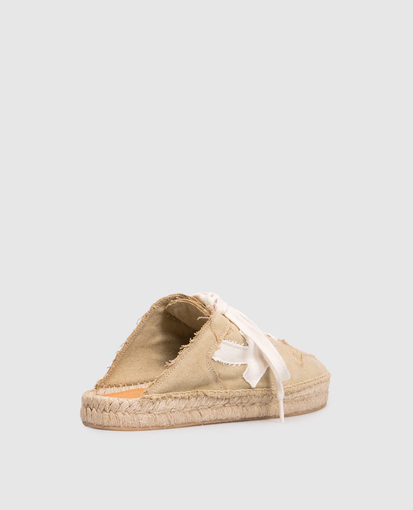 

Beige mule sneakers with logo patch Off-White