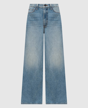 Khaite Delina blue distressed jeans 1179916020