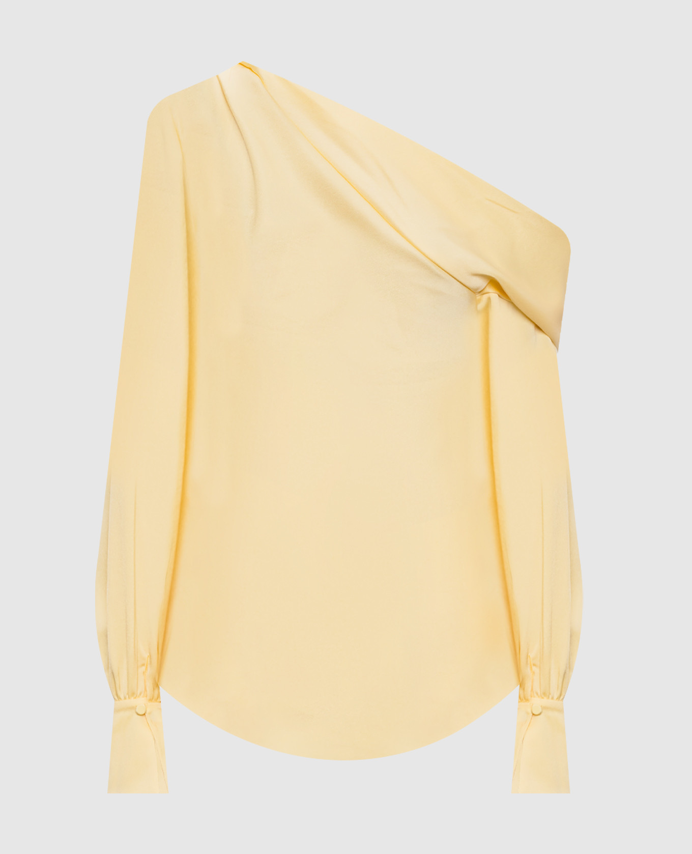 

Alice yellow one-shoulder blouse Simkhai