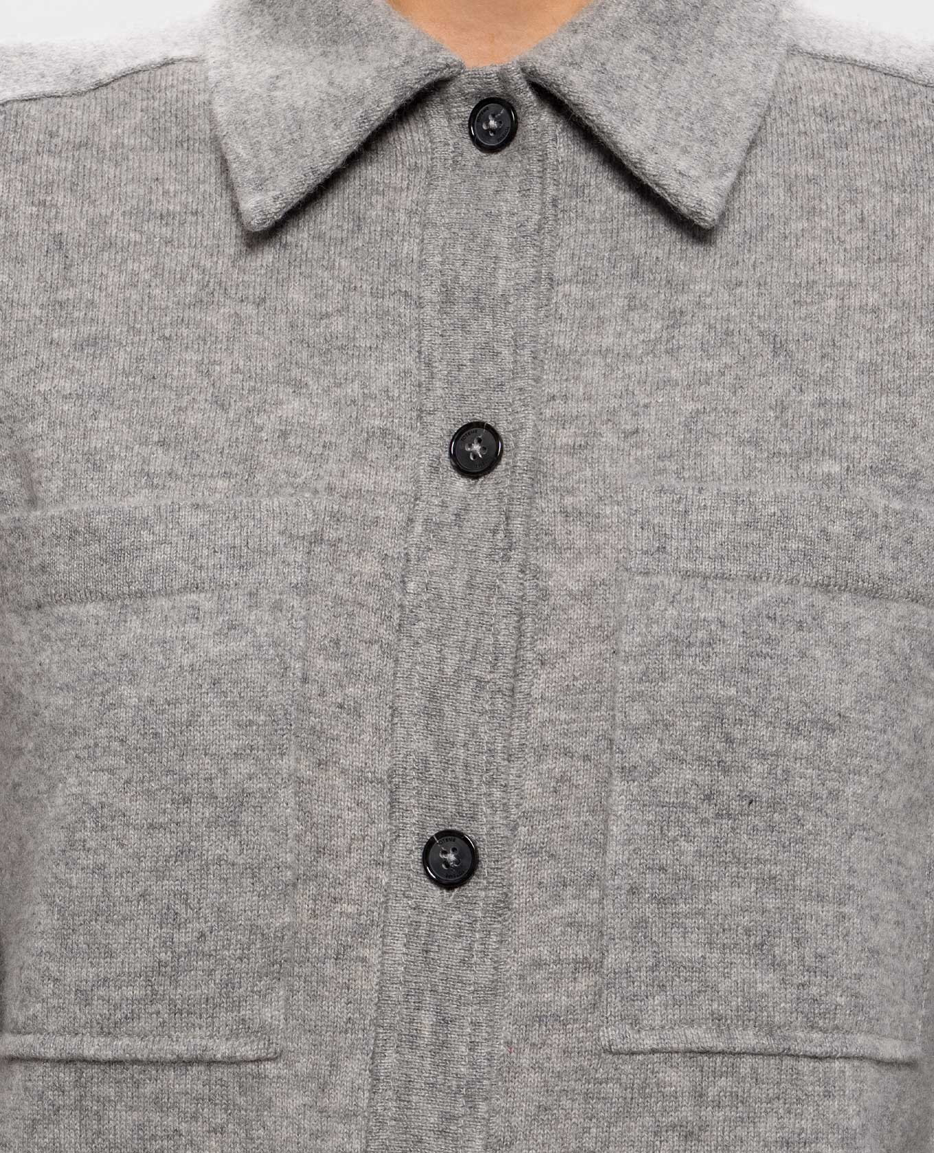 Gray cashmere shirt Toteme 5