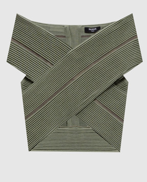 Balmain Green top GF0AB580KJ75