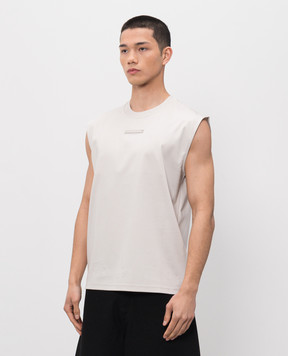 Heliot Emil ASTRAPE gray T-shirt M09144