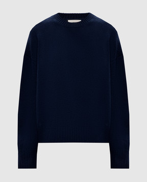 Loulou de Saison Pia blue cashmere sweater PIALDS