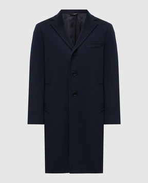 Pini Parma Blue wool coat COACBL