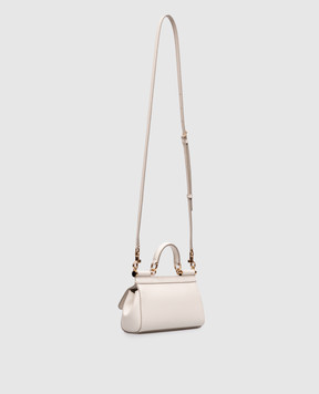 Dolce&Gabbana Sicily white leather mini bag BB7116B1001
