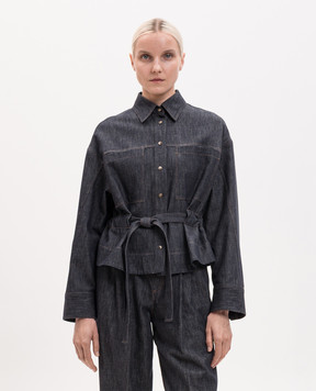 Brunello Cucinelli Blue denim jacket MP125M1E06