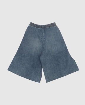 Maison Margiela MM6 Children's blue denim shorts M60961MM07A
