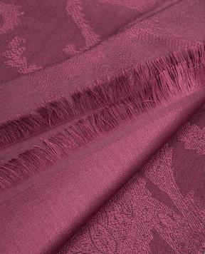 Etro Purple silk and wool scarf WATA0010AQ13C
