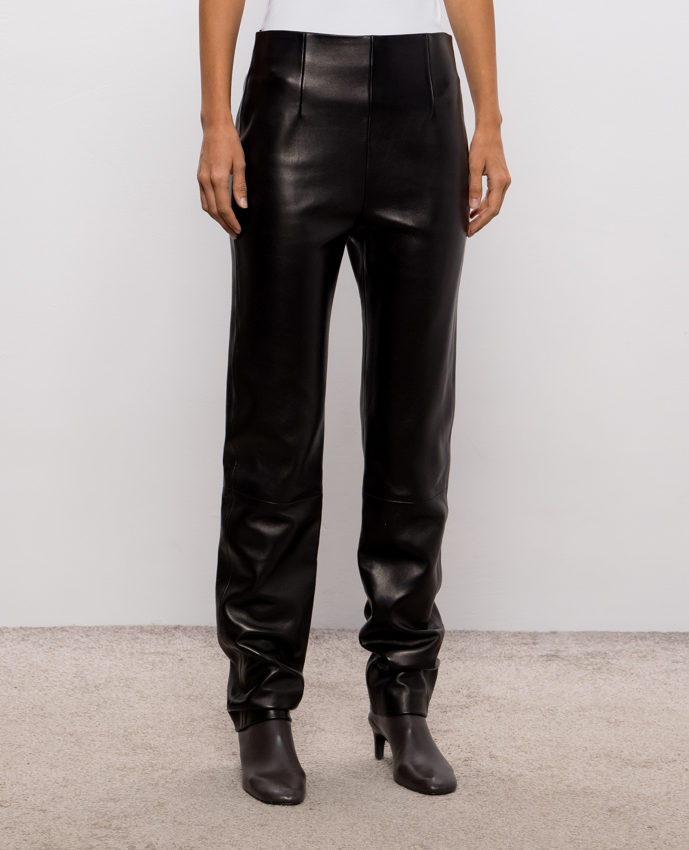 Ryden Black Leather Pants Khaite 3