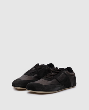 Maison Margiela MM6 Black combination anatomical sneakers SH3WS0012P6435