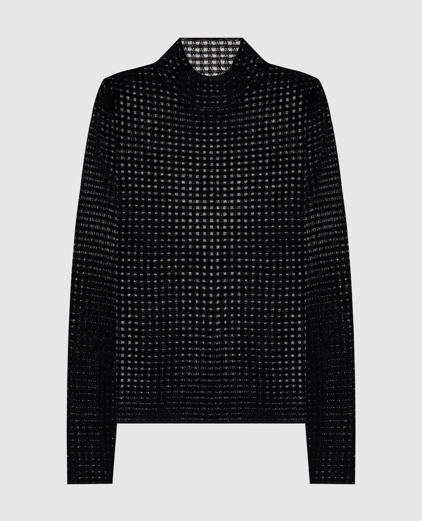 

Black Zella golf with patterned wool PROENZA SCHOULER