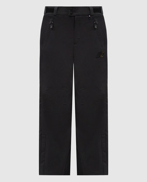 K-Way Black ski pants QUEYRAS K6126VW