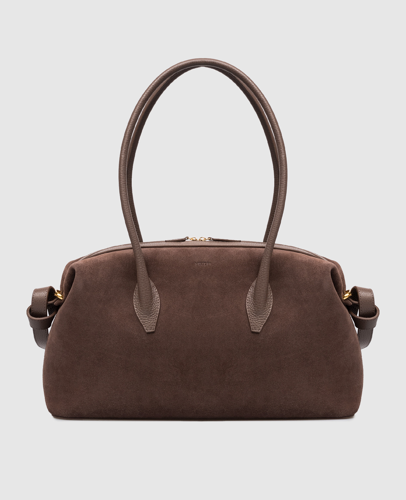 

Brown suede bag BRIOCHE YUZEFI