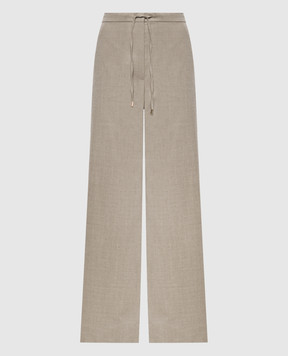 Max Mara Beige RECENTE wool pants MSTRECENTE