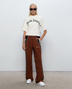 Palm Angels Brown sweatpants PAMCA002FB001w
