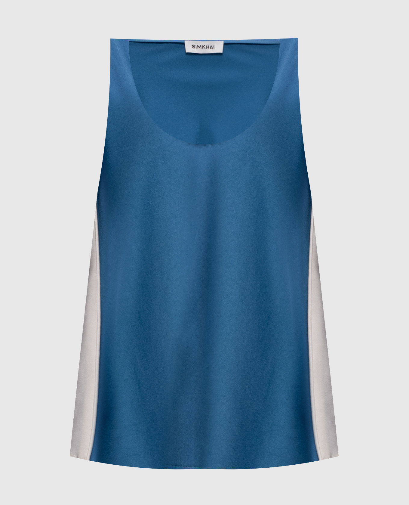 Niebieski top w paski
