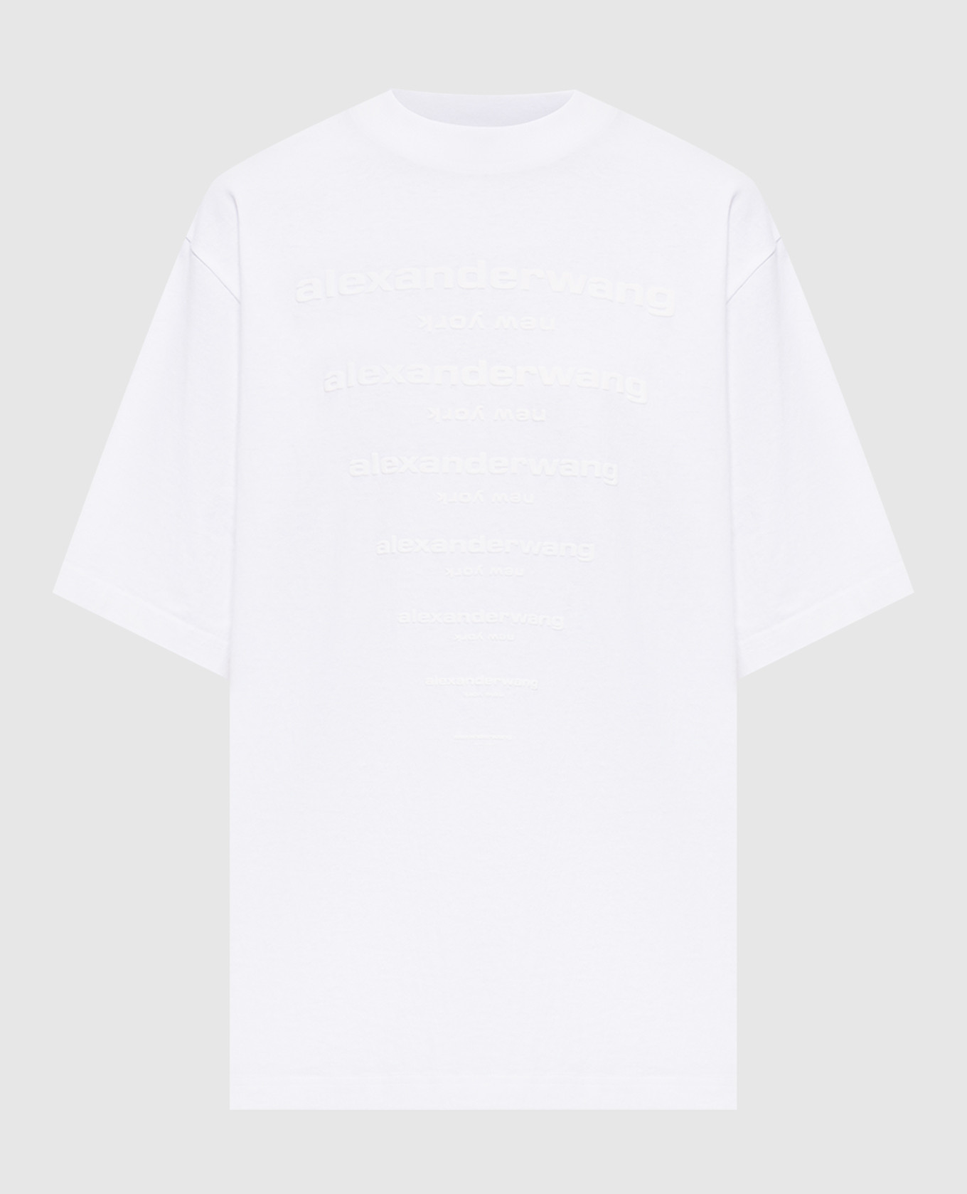 White T-shirt with matching logo
