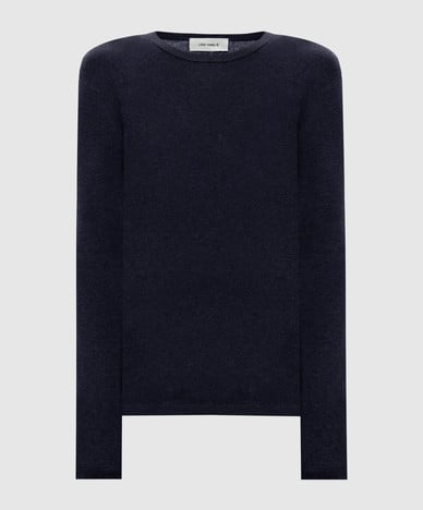 Vivian blue longsleeve with cashmere