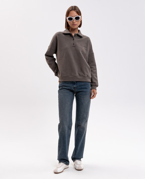 Magda Butrym Khaki sweatshirt BLOUSE15128726