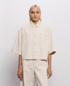 Max Mara Weekend Beige denim shirt TERRA WKDTERRA