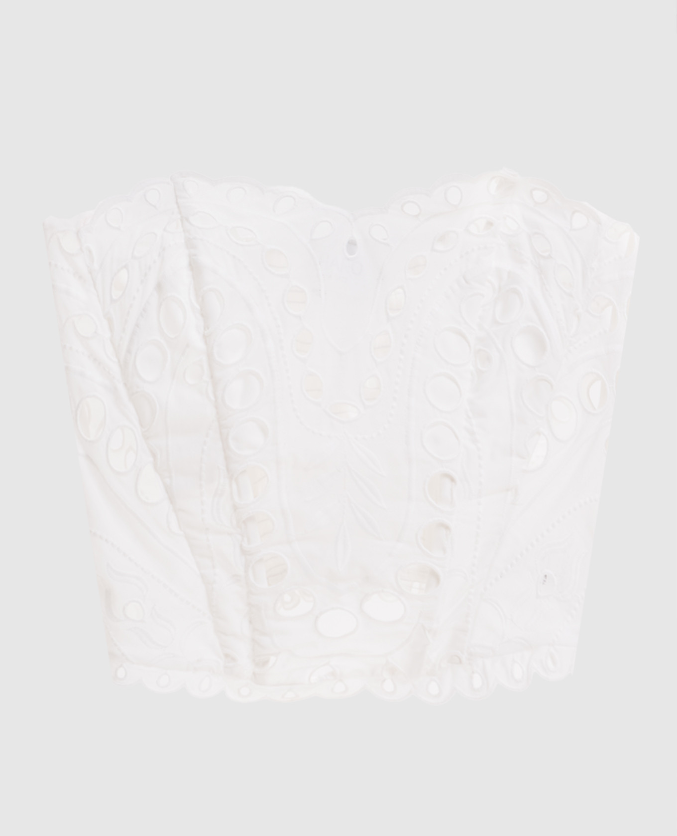 Kai white top with embroidery