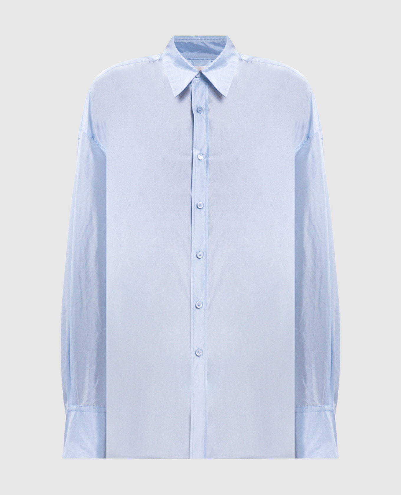 Blue silk shirt Carven