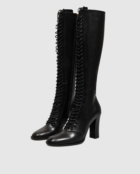 Dolce&Gabbana Black leather boots CU1361A3T95