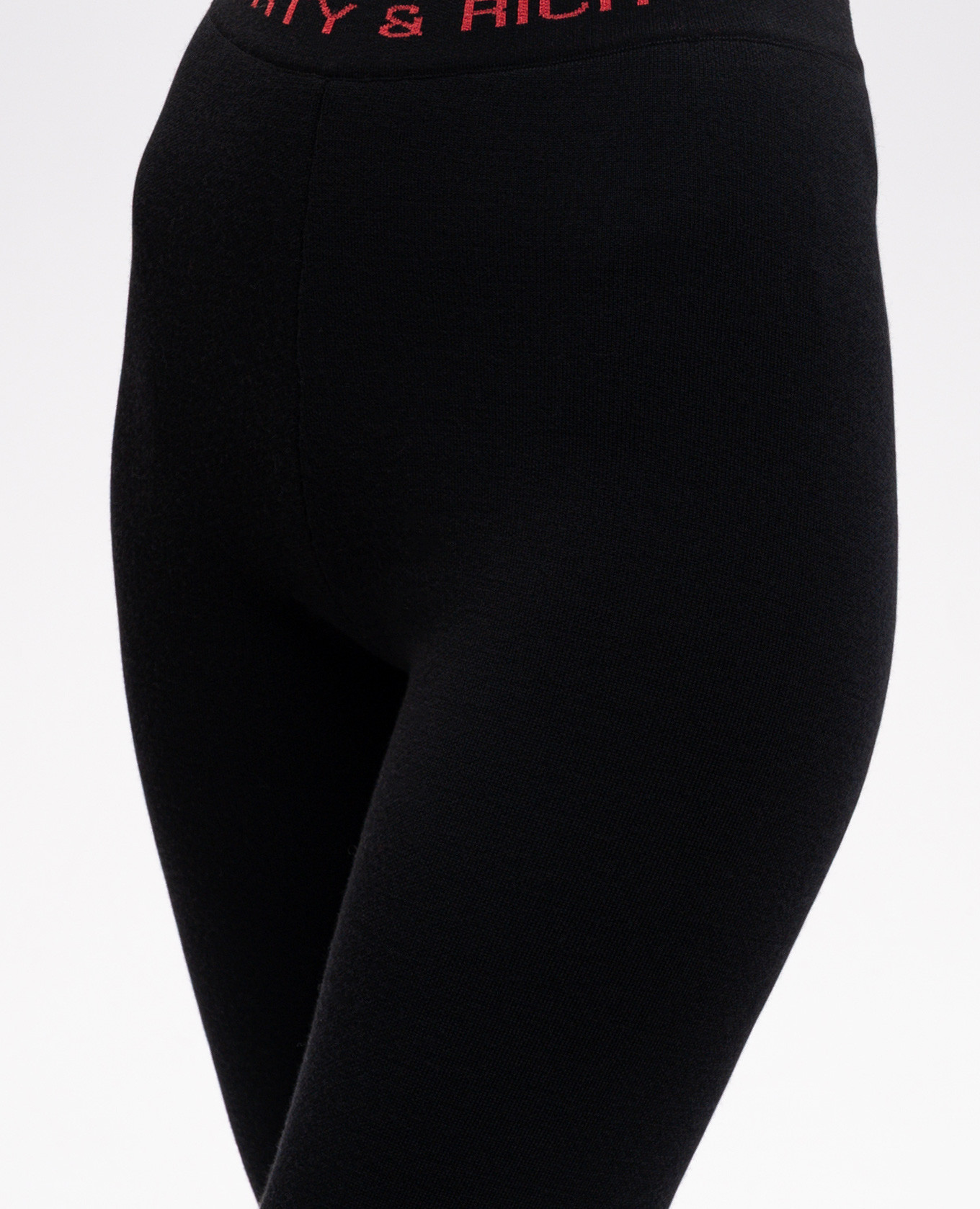 Black wool leggings Sporty & Rich 4