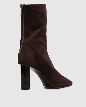 Paris Texas Alice brown suede ankle boots PX2030XV003