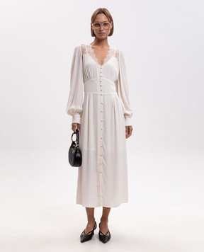 Twinset Ivory lace shirt dress 262TP2480
