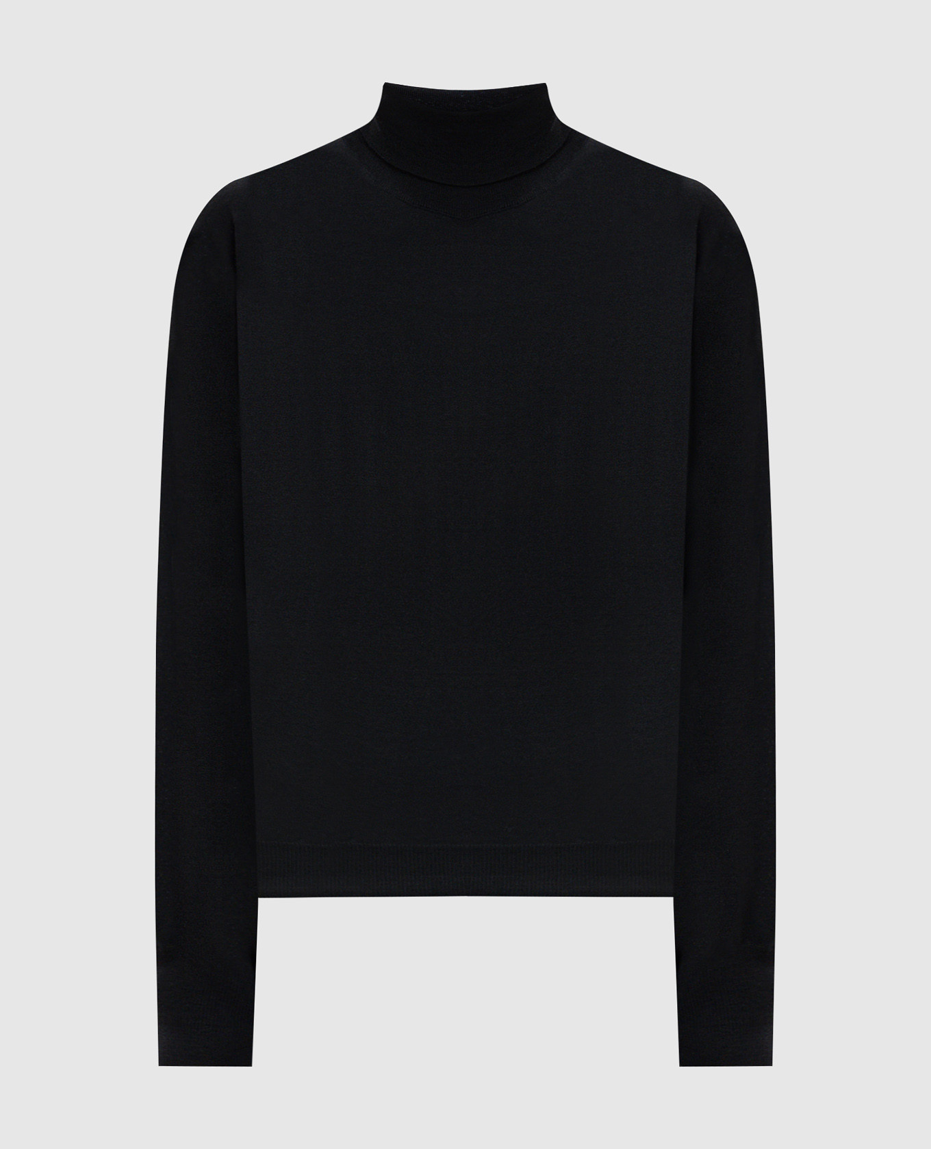 

Black wool golf Peserico