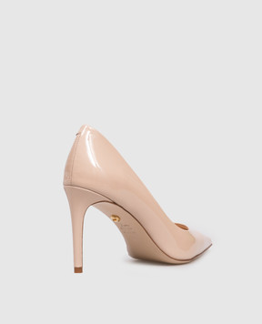 Babe Pay Pls Beige patent leather shoes 201801LA