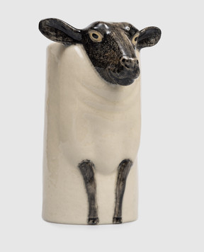 Quail Ceramics Sheep Suffolk Utensil Stand 1117