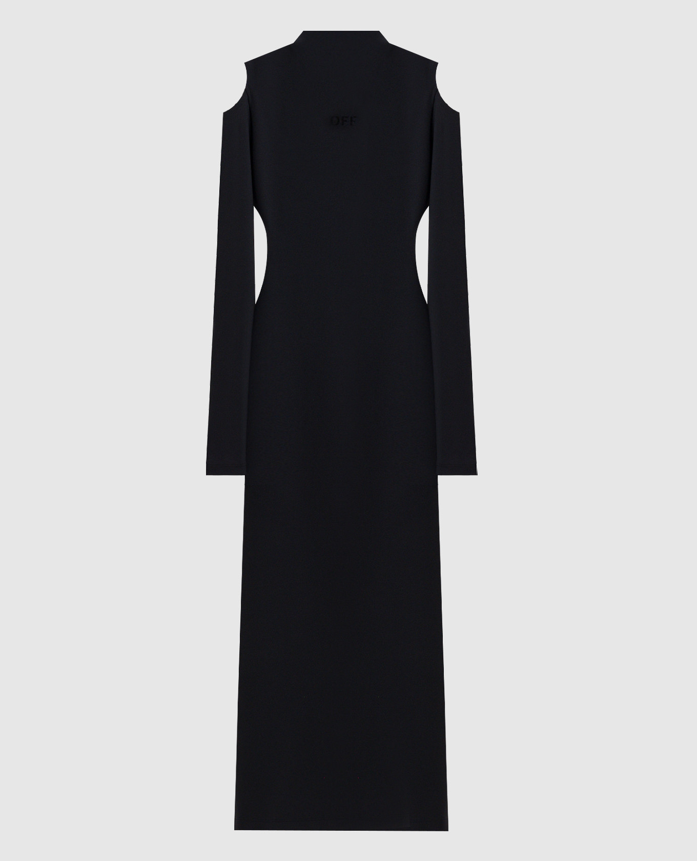 

Black Meteor dress with logo Off-White