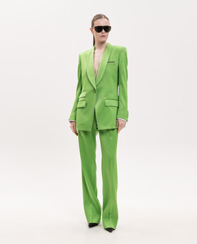 Tom Ford Green silk and wool jacket GI3104FAX1742
