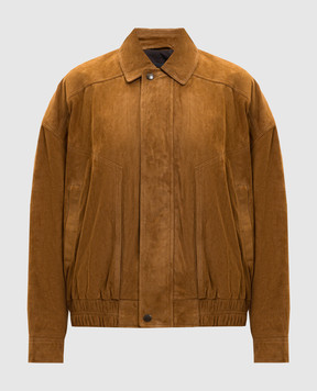 ARMA Frederica brown suede jacket 005L26102402