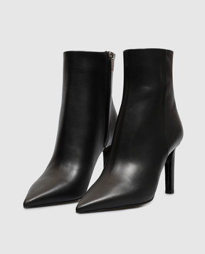Jimmy Choo Frankie black leather ankle boots FRANKIEAB85CLF
