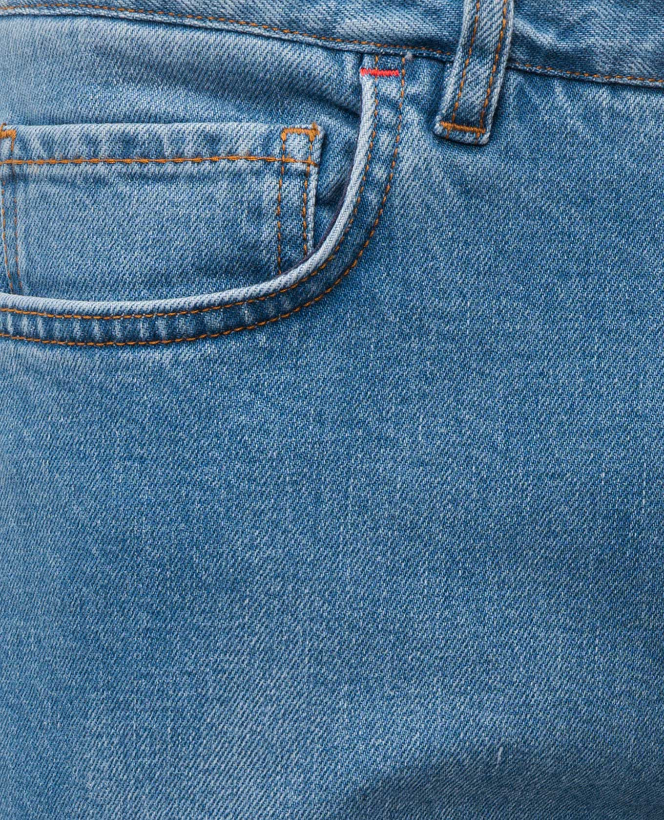 Blue jeans with a worn effect ISAIA 5