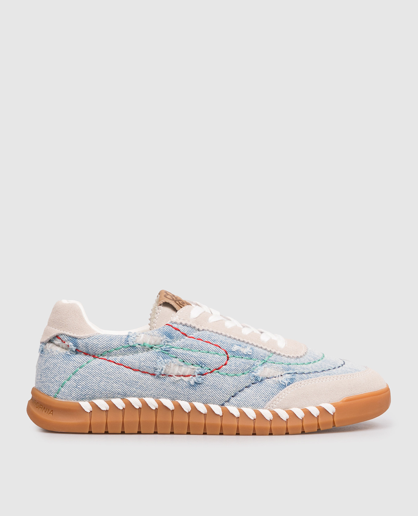 

Blue combination sneakers TAHOE Colors of California, Light blue