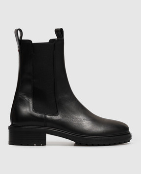 Aeyde Black leather Jack Chelsea boots ABLUCD45CH222800001
