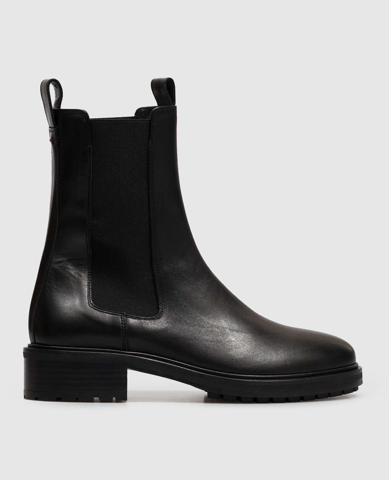 Black leather Jack Chelsea boots Aeyde