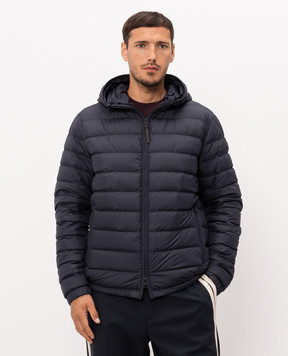 Moncler Blue down jacket Solienn L20911A00099597X2
