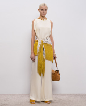 Momoni Beige pants MARAJO MOPA021MO31