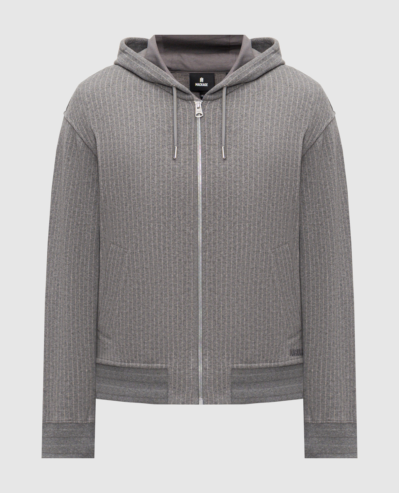 MATEA-K gray striped sports jacket