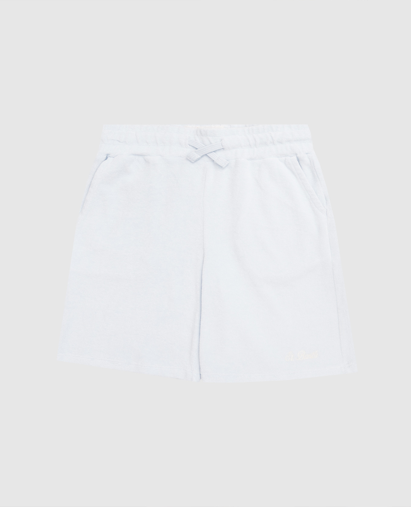 Randle Sponge Kids Blue Terry Shorts MC2 SAINT BARTH