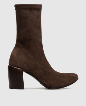 Officine Creative Brown suede ankle boots FELICIA FELICIA011W