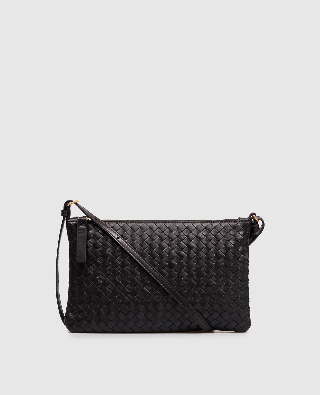 Black leather Piccolo bag